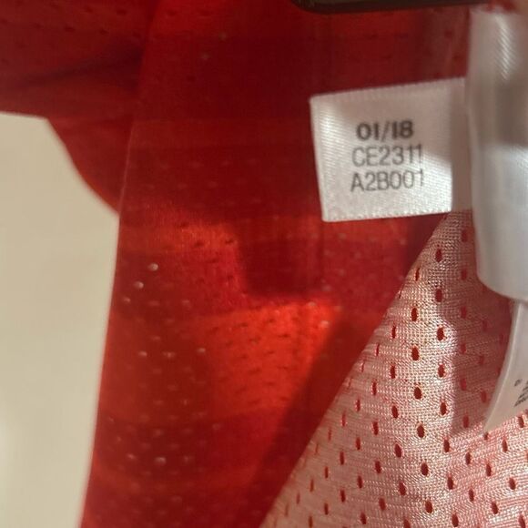 Adidas Originals Red Spain 15 Mesh Jersey Dress - Picture 10 of 10